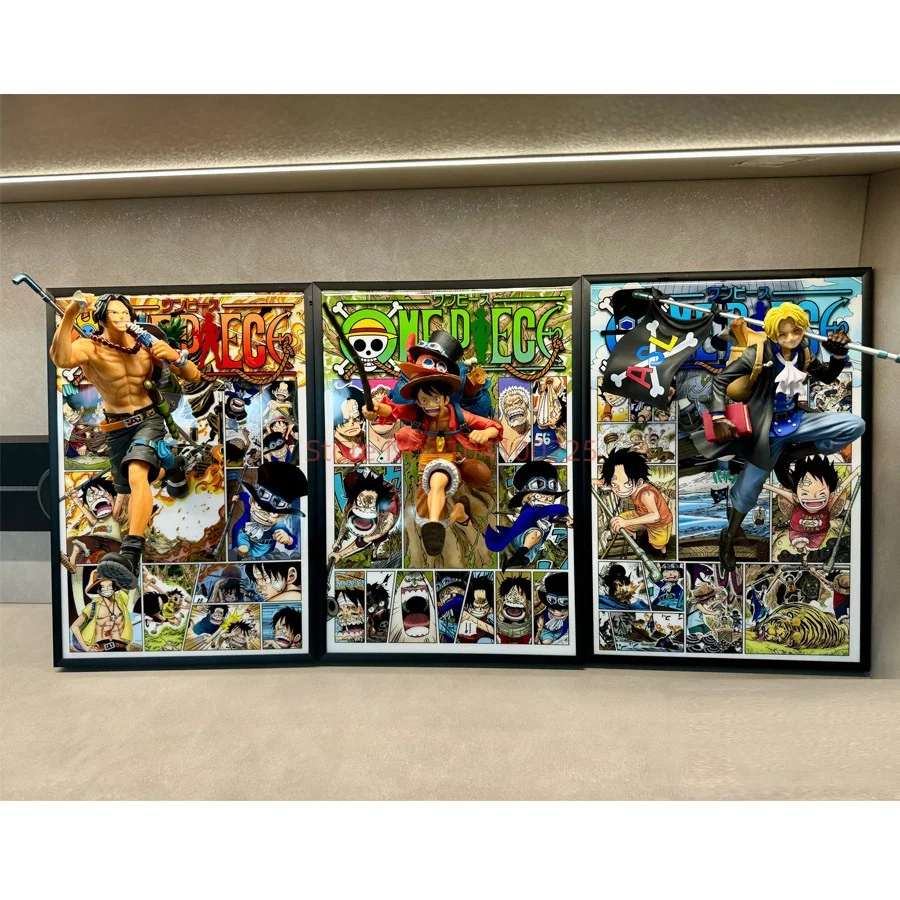 Anime Action Figure One Piece Luffy Sabo Ace Art Poster Painting Wall Art Retro Posters Home Decorative Anime Toy Ornament Gifts
Anime Action Figure One Piece Luffy Sabo Ace Art Poster Painting Wall Art Retro Posters Home Decorative Anime Toy Ornament Gifts