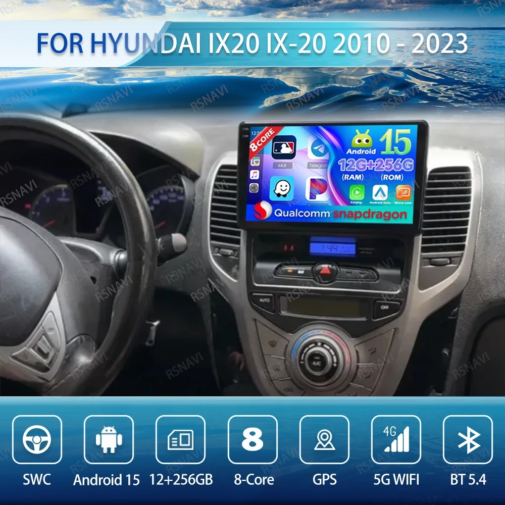 Android 15 Car Radio For Hyundai Ix20 Ix-20 2010 - 2023 Navigation DVD GPS Qualcomm Viedo Player 4G LTE Stereo QLED 5G WIFI BT
Android 15 Car Radio For Hyundai Ix20 Ix-20 2010 - 2023 Navigation DVD GPS Qualcomm Viedo Player 4G LTE Stereo QLED 5G WIFI BT