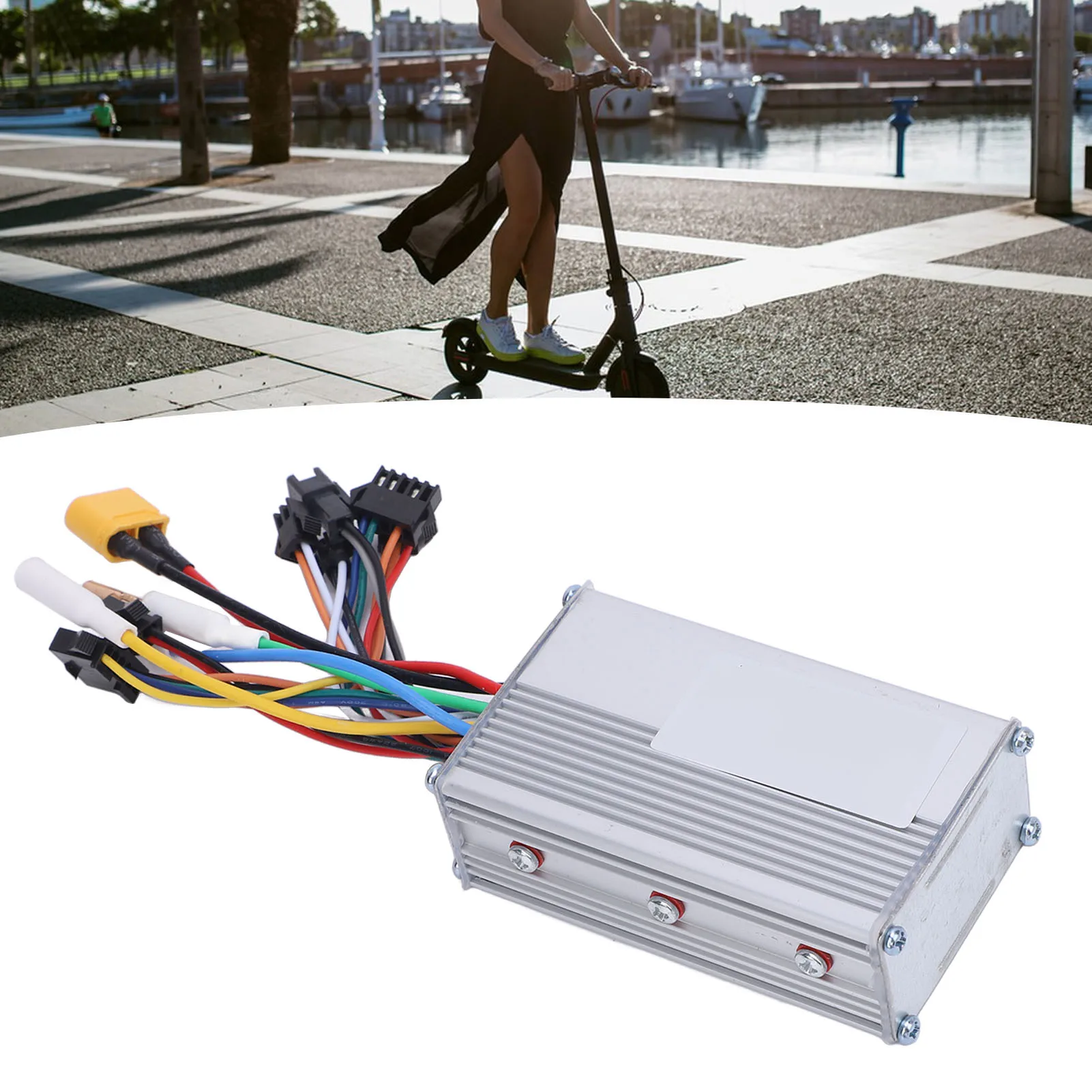 Электрический контроллер, долговечный, высокая стабильность, 1200 Вт, регулятор скорости двигателя электрического велосипеда 52V25A для электрического скутера
Электрический контроллер, долговечный, высокая стабильность, 1200 Вт, регулятор скорости двигателя электрического велосипеда 52V25A для электрического скутера