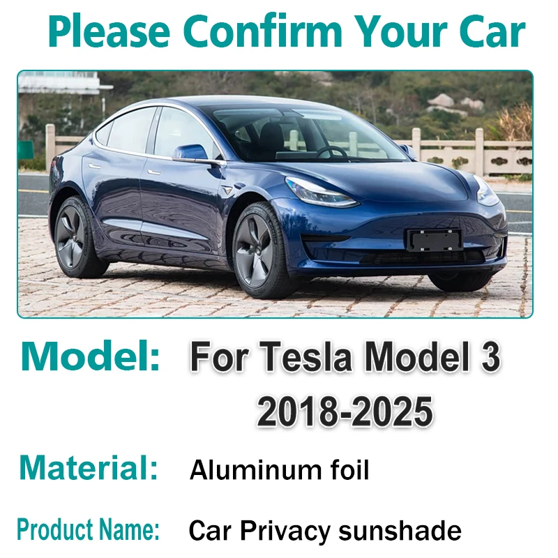 Car Foldable Sunshades For Tesla Model3 Accessories Model 3 2020 2021 2018-2025 Side Window Shaby Sun Visors Sunshade Auto Tools
Car Foldable Sunshades For Tesla Model3 Accessories Model 3 2020 2021 2018-2025 Side Window Shaby Sun Visors Sunshade Auto Tools