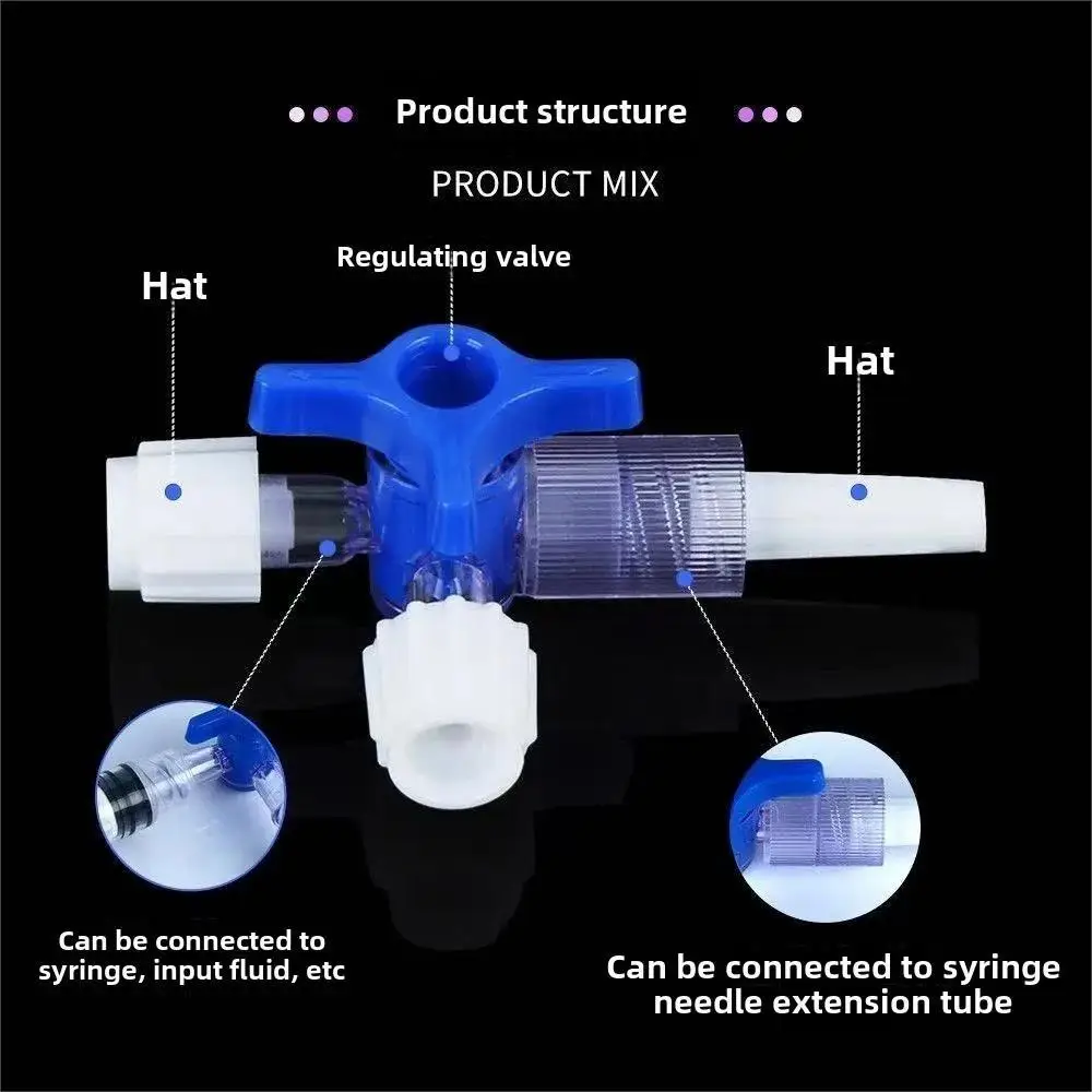 5PCS/10PCS/50PC Pet Sterile Plastic Medical Three Way Valve Flow Control Luer Stopcock Valve Infusion Set With Male Lock Adapter
5PCS/10PCS/50PC Pet Sterile Plastic Medical Three Way Valve Flow Control Luer Stopcock Valve Infusion Set With Male Lock Adapter