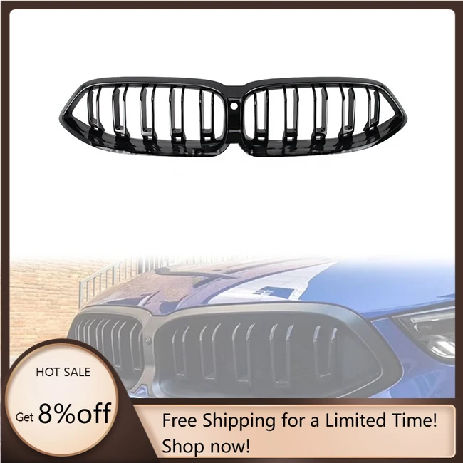 Front Bumper Grille Double Slat Gloss Black Matte Black ABS for G14 G15 G16 2023+ Auto Replacement
Front Bumper Grille Double Slat Gloss Black Matte Black ABS for G14 G15 G16 2023+ Auto Replacement