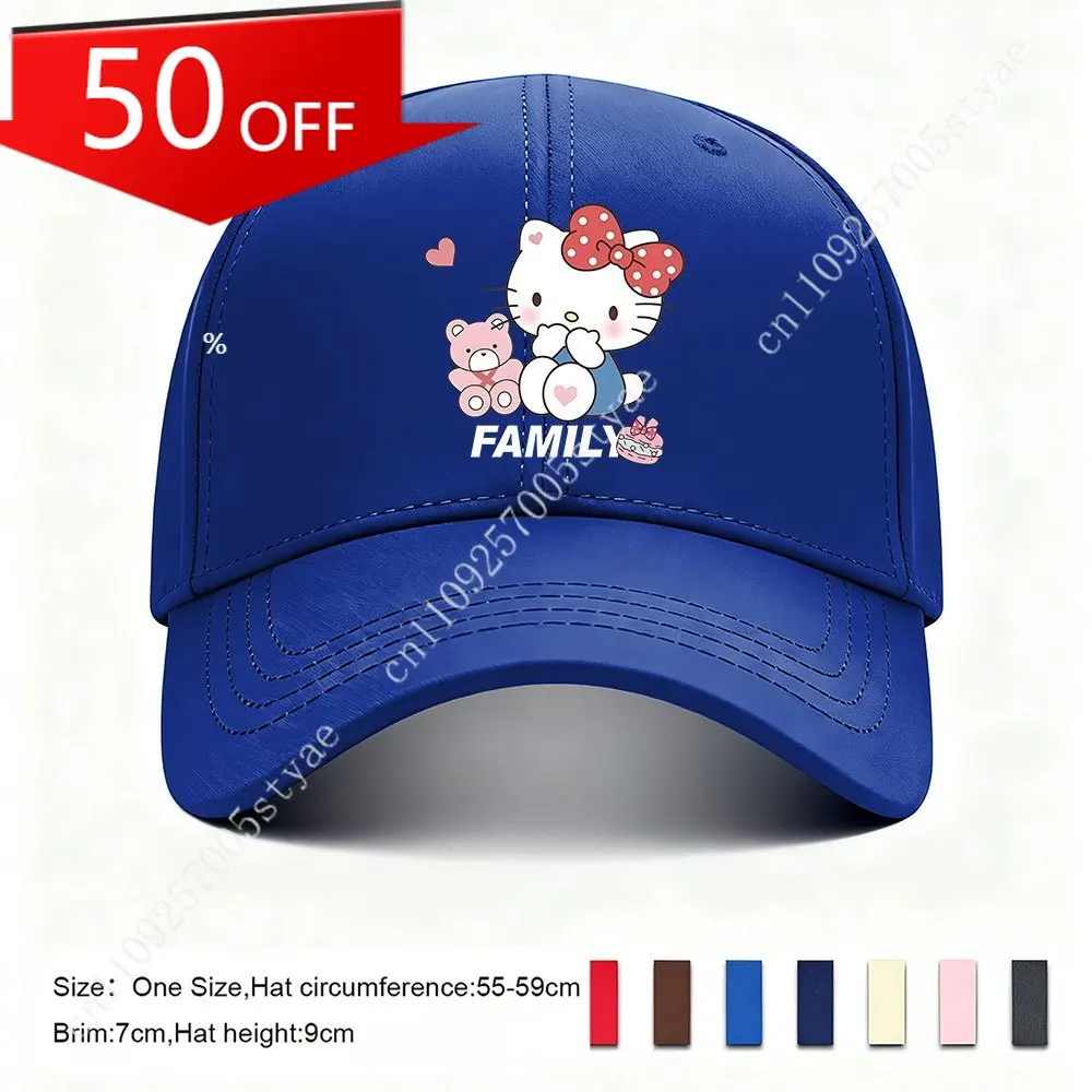 Бейсболка Sanrio Hello Kitty | Модная повседневная кепка для женщин и мужчин с принтом Hello Kitty
Бейсболка Sanrio Hello Kitty | Модная повседневная кепка для женщин и мужчин с принтом Hello Kitty