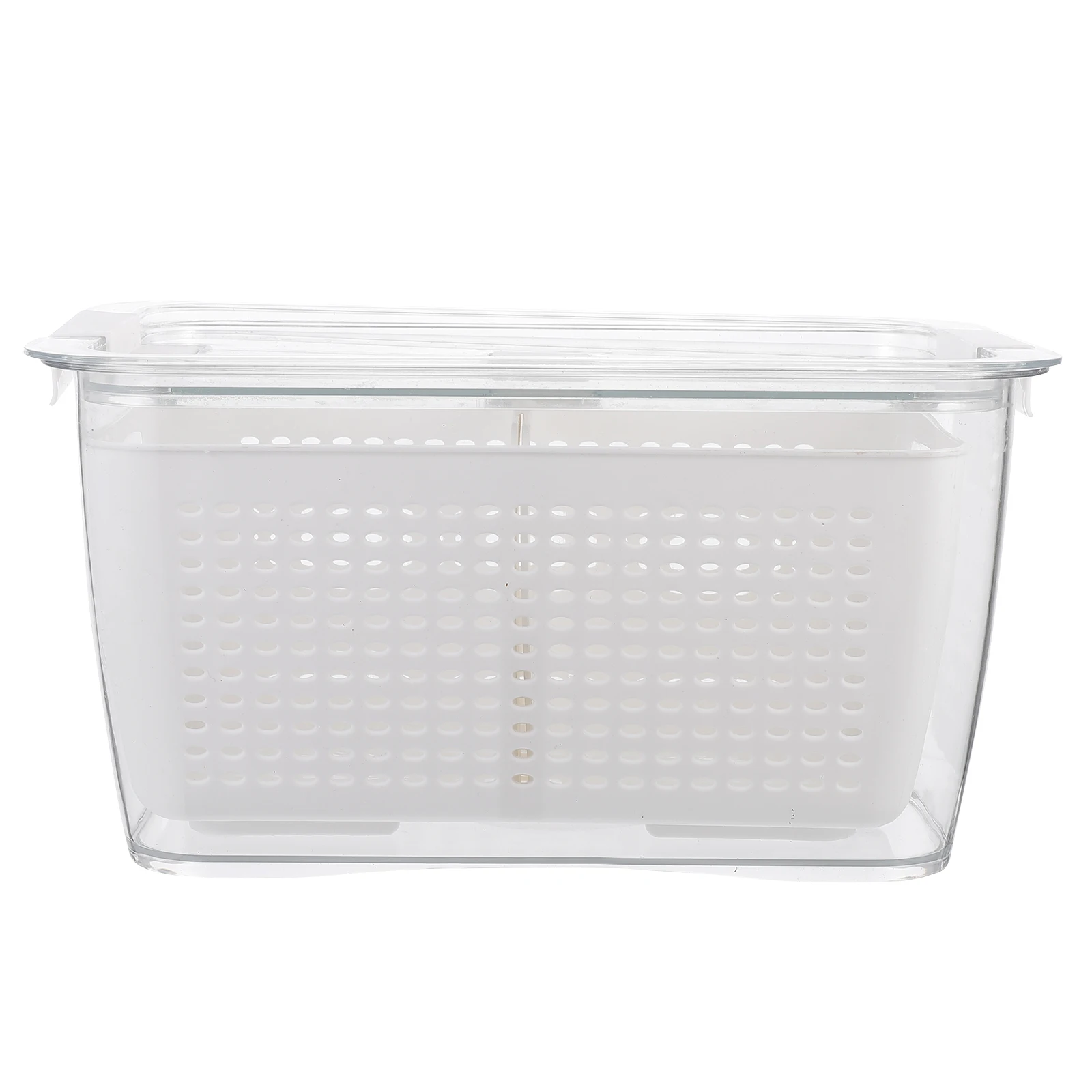 Fruit Storage Boxes Vegetable Crisper Refrigerator Kitchen ganizer Dumpling Containers Food Sealed PET Material Double Layer
Fruit Storage Boxes Vegetable Crisper Refrigerator Kitchen ganizer Dumpling Containers Food Sealed PET Material Double Layer