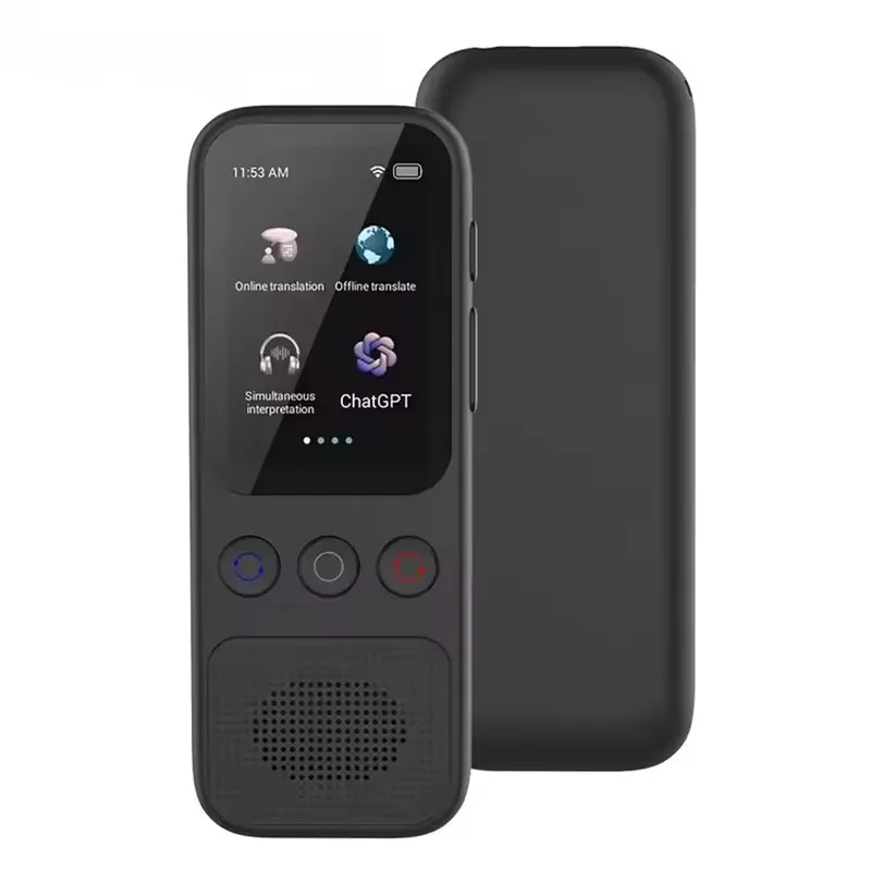 Портативный голосовой AI-переводчик S80 с поддержкой 138 языков, для поездок за границу, офлайн-режим, перевод в реальном времени, перевод фото с камеры
Портативный голосовой AI-переводчик S80 с поддержкой 138 языков, для поездок за границу, офлайн-режим, перевод в реальном времени, перевод фото с камеры