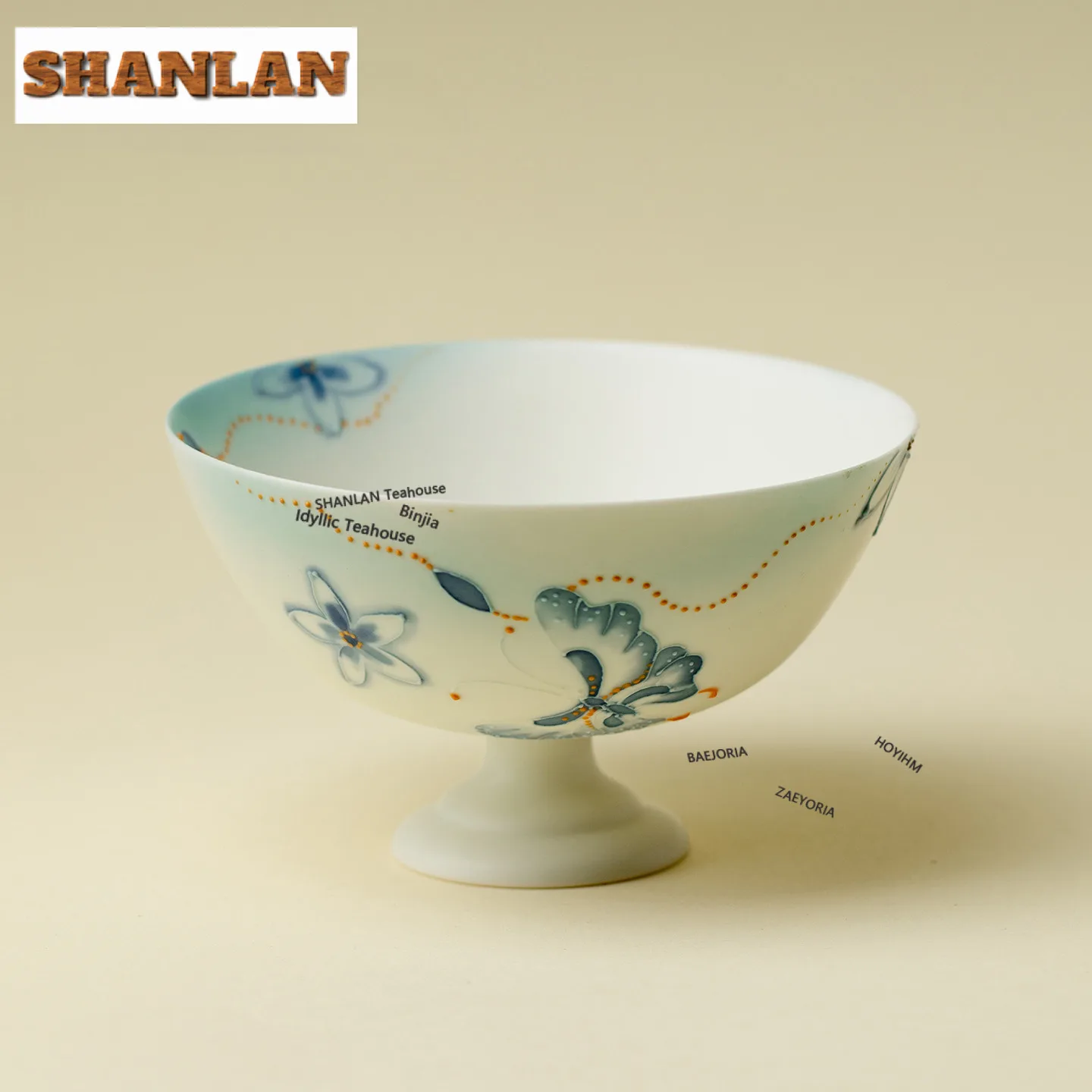 90ml Hand Drawn Butterflies Teacup Vintage Tea Bowl Water Jug Tea-tasting Smelling Cup Jianzhan Master Cups Household Teaware
90ml Hand Drawn Butterflies Teacup Vintage Tea Bowl Water Jug Tea-tasting Smelling Cup Jianzhan Master Cups Household Teaware