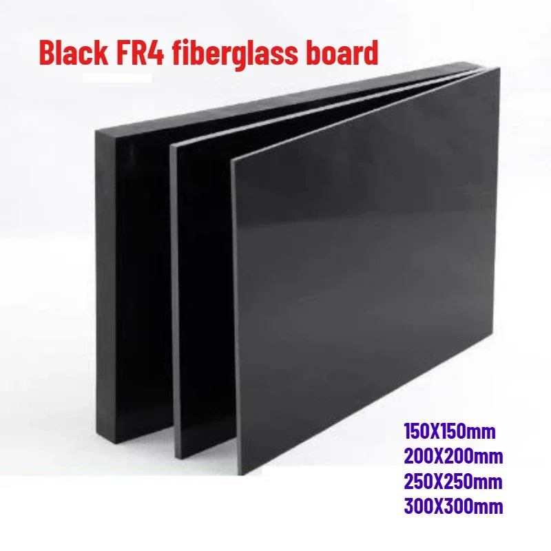 Thick 0.3mm-12mm Black FR4 G10 Fiberglass Board Processing Custom Anti-static High Temperature Epoxy Resin 150X150mm~300x300mm
Thick 0.3mm-12mm Black FR4 G10 Fiberglass Board Processing Custom Anti-static High Temperature Epoxy Resin 150X150mm~300x300mm