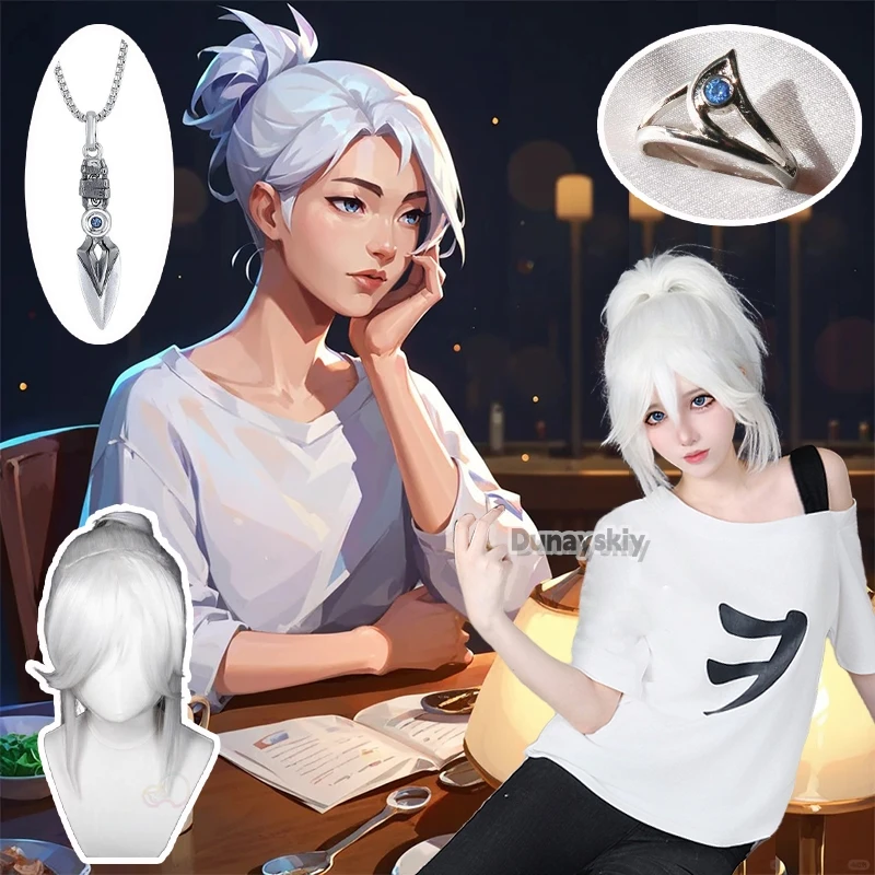 Аниме Джетт Косплей Костюм Игра VALORANT Короткая футболка для ролевых игр Топ Брюки Белый парик Костюм (S-L) Костюмы для вечеринки на Хэллоуин
Аниме Джетт Косплей Костюм Игра VALORANT Короткая футболка для ролевых игр Топ Брюки Белый парик Костюм (S-L) Костюмы для вечеринки на Хэллоуин