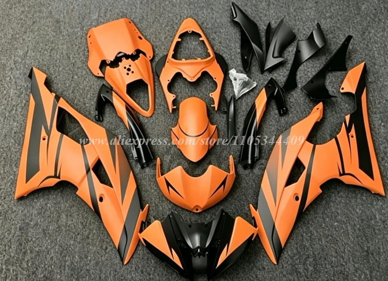 NEW ABS Fairings Kits Fit For YAMAHA R6 2008 2009 2010 2011 2012 2013 2014 2015 2016 Bodywork Set Custom Black Orange
NEW ABS Fairings Kits Fit For YAMAHA R6 2008 2009 2010 2011 2012 2013 2014 2015 2016 Bodywork Set Custom Black Orange