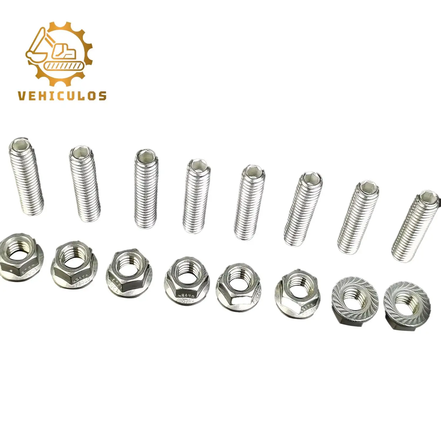 Комплект шпилек крышки клапана Small Block Chevy, 8 шт., полированные гайки из нержавеющей стали 1/4 x 1,5 дюйма, подходят для двигателей 1955-1986 265-400 SB 
Комплект шпилек крышки клапана Small Block Chevy, 8 шт., полированные гайки из нержавеющей стали 1/4 x 1,5 дюйма, подходят для двигателей 1955-1986 265-400 SB