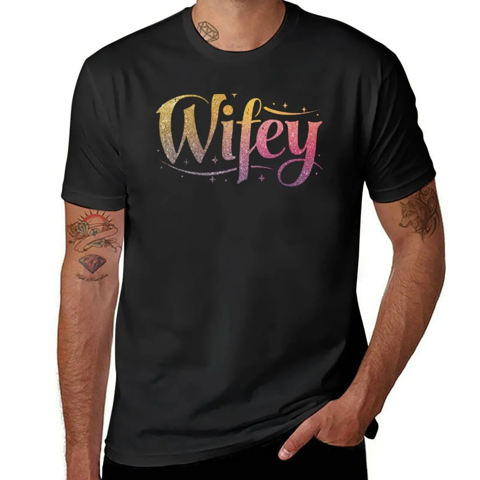 Glittering Wifey T-Shirt cute clothes anime for a boy vintage Short sleeve tee men
Glittering Wifey T-Shirt cute clothes anime for a boy vintage Short sleeve tee men