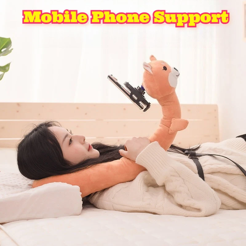 Universal U Shape Neck Pillow Phone Holder Lazy Stand Cartoon Cute Bed Head Mount Wearable Portable Comfortable Rest Support
Universal U Shape Neck Pillow Phone Holder Lazy Stand Cartoon Cute Bed Head Mount Wearable Portable Comfortable Rest Support