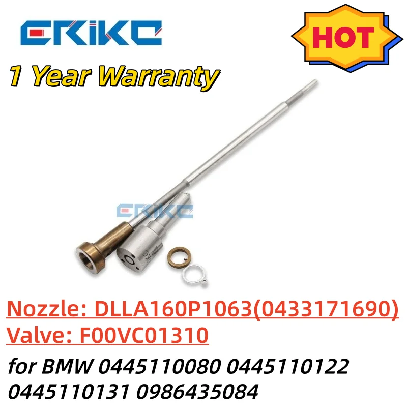 Ремкомплекты форсунок Common Rail, форсунка DLLA160P1063 0433171690 F00VC01310 для BMW 0445110080 0445110122 0445110131 0986435084
Ремкомплекты форсунок Common Rail, форсунка DLLA160P1063 0433171690 F00VC01310 для BMW 0445110080 0445110122 0445110131 0986435084