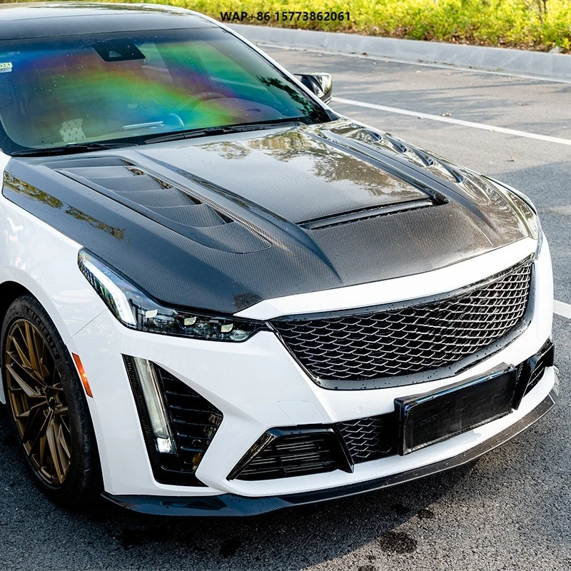 Carbon Fiber Engine Head Cover Hood for Cadil Ct5 in New Condition
Carbon Fiber Engine Head Cover Hood for Cadil Ct5 in New Condition