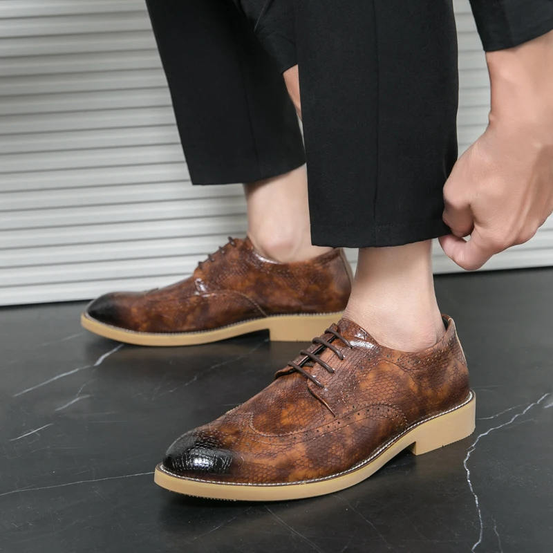 Men Pointed Toe genuine leather Shoes Luxury Brand Men Oxford Casual Loafers Slip On Shoes Fashion Gentleman Shoes Male Footwear
Men Pointed Toe genuine leather Shoes Luxury Brand Men Oxford Casual Loafers Slip On Shoes Fashion Gentleman Shoes Male Footwear