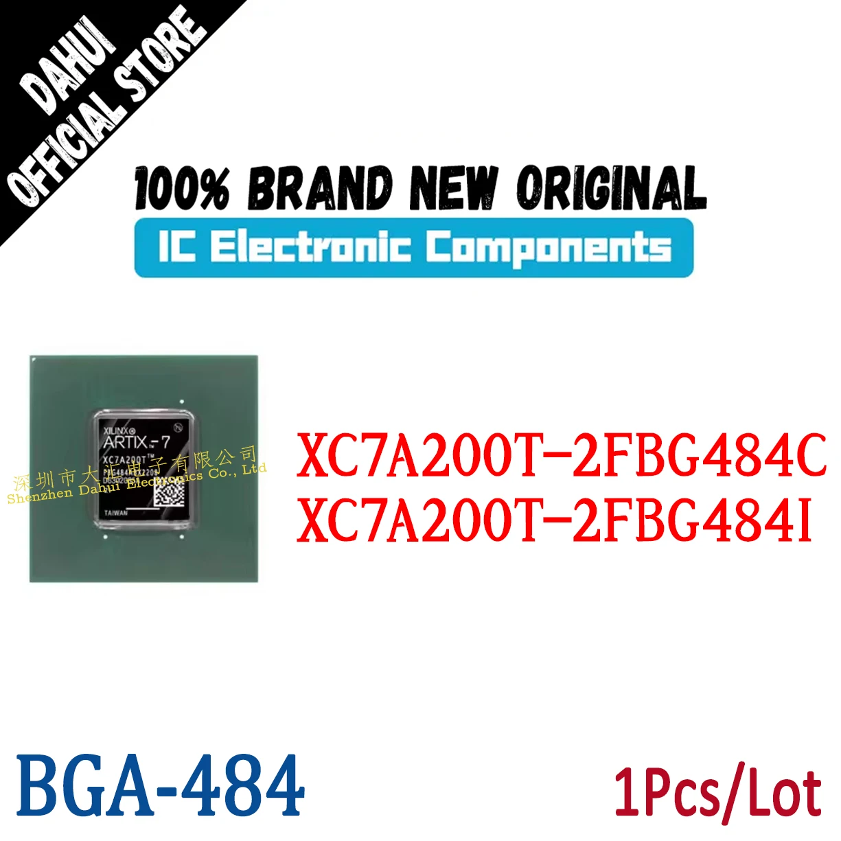 XC7A200T-2FBG484C XC7A200T-2FBG484I BGA-484 Programmable logic chip IC new original
XC7A200T-2FBG484C XC7A200T-2FBG484I BGA-484 Programmable logic chip IC new original