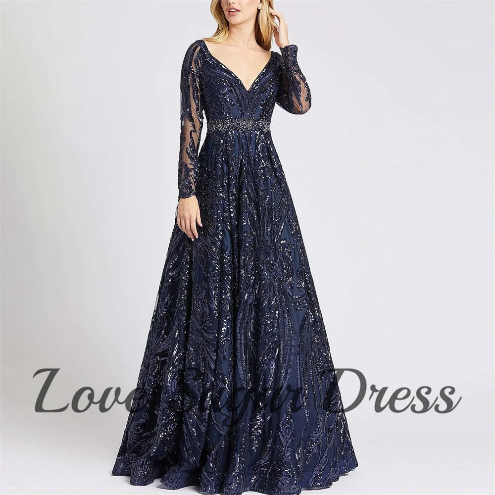 Sparkly Sequin Evening Dresses For Women Sexy V Neck Long Sleeves Prom Dress Elegant A Line Formal Party Gowns платье вечернее
Sparkly Sequin Evening Dresses For Women Sexy V Neck Long Sleeves Prom Dress Elegant A Line Formal Party Gowns платье вечернее