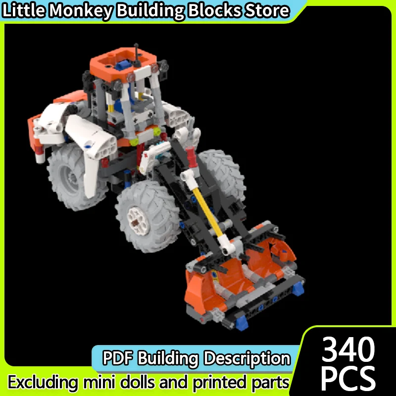 City Car Model MOC Building Bricks Agricultural Wheel Loader Modular Technology Gifts Holiday Assemble Children Toys Suit
City Car Model MOC Building Bricks Agricultural Wheel Loader Modular Technology Gifts Holiday Assemble Children Toys Suit