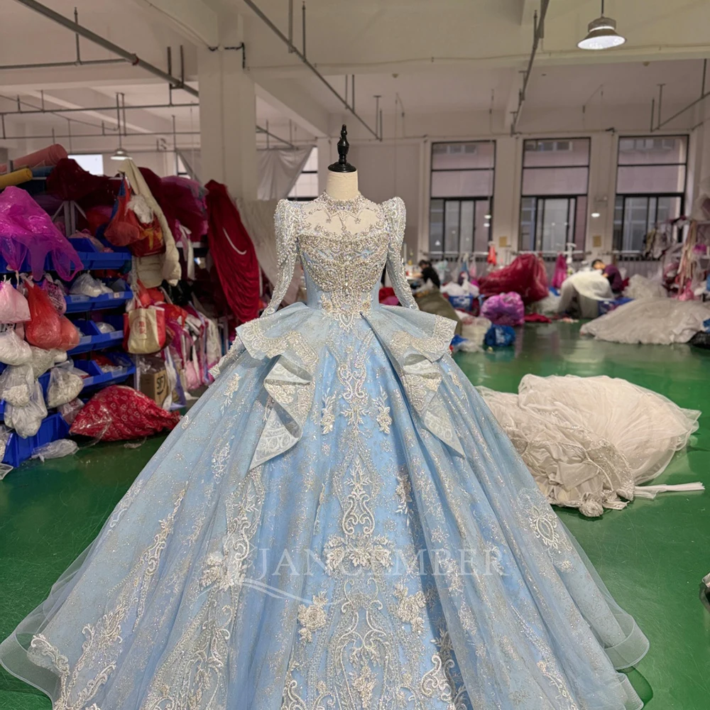 Бальное платье, блестящие платья Quinceanera для женщин, платья невесты с блестками, на шнуровке сзади, с круглым вырезом, индивидуальное платье de 15, quinceañera
Бальное платье, блестящие платья Quinceanera для женщин, платья невесты с блестками, на шнуровке сзади, с круглым вырезом, индивидуальное платье de 15, quinceañera