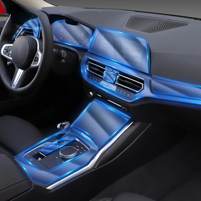 For BMW G20 G21 Series 3 2019-2022 Car Interior Center console Transparent TPU Protective film Anti-scratch Repair film Refit
For BMW G20 G21 Series 3 2019-2022 Car Interior Center console Transparent TPU Protective film Anti-scratch Repair film Refit