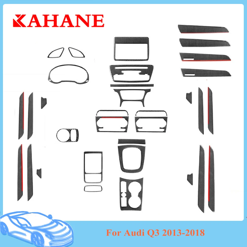 Black Car Stickers Interior Decorative Accessories Various Parts Decoration For Audi Q3 2013-2018 Carbon Fiber Trim
Black Car Stickers Interior Decorative Accessories Various Parts Decoration For Audi Q3 2013-2018 Carbon Fiber Trim