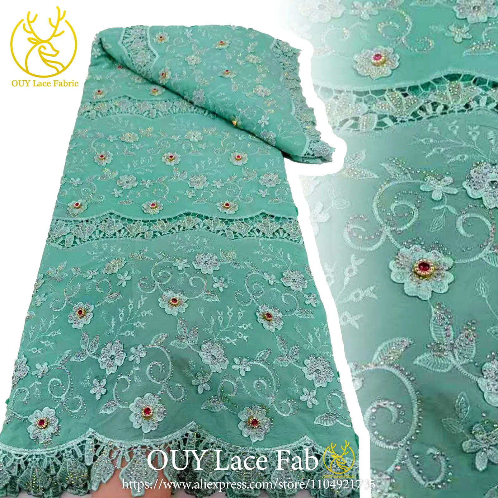 Latest Nigeria Milk Silk Stone Mesh Lace Fabric 2026 High Quality Luxury African French Lace Fabric Bridal Dress Wedding
Latest Nigeria Milk Silk Stone Mesh Lace Fabric 2026 High Quality Luxury African French Lace Fabric Bridal Dress Wedding