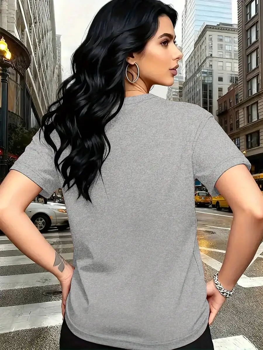 Faith Cross And Butterfly Print Round Neck Casual Short Sleeve Women T-Shirt Vintage Street Style
Faith Cross And Butterfly Print Round Neck Casual Short Sleeve Women T-Shirt Vintage Street Style