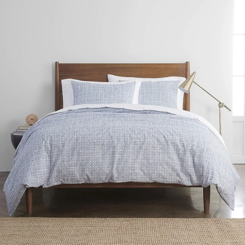 Simply Put 3 Piece Duvet Cover Set- 100% Cotton Ultra Soft Percale Premium Quality Bedding- King Size
Simply Put 3 Piece Duvet Cover Set- 100% Cotton Ultra Soft Percale Premium Quality Bedding- King Size