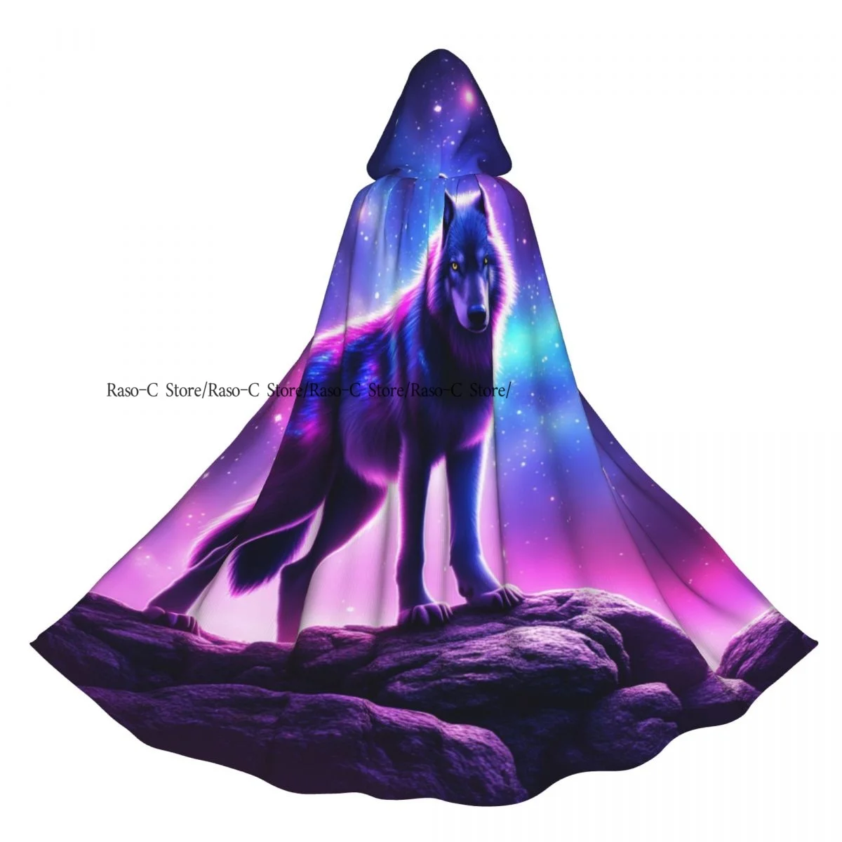Unisex Witch Party Reversible Hooded Adult Vampires Cape Cloak Wolf Prints
Unisex Witch Party Reversible Hooded Adult Vampires Cape Cloak Wolf Prints