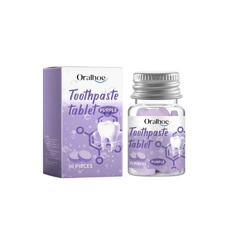 Solid Toothpaste Tablets - Deep Teeth Cleaning, Oral Care, Yellow Stain Removal & Portable Dental Whitening Tablets
Solid Toothpaste Tablets - Deep Teeth Cleaning, Oral Care, Yellow Stain Removal & Portable Dental Whitening Tablets