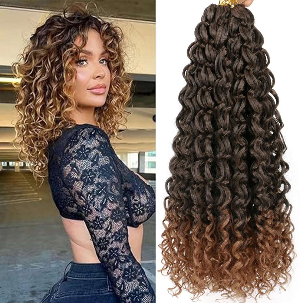 Belle Show Curly Crochet Hair GoGo Curl Crochet hair for Women Deep Wave Braiding hair Water Wave Crochet hair Extensions
Belle Show Curly Crochet Hair GoGo Curl Crochet hair for Women Deep Wave Braiding hair Water Wave Crochet hair Extensions