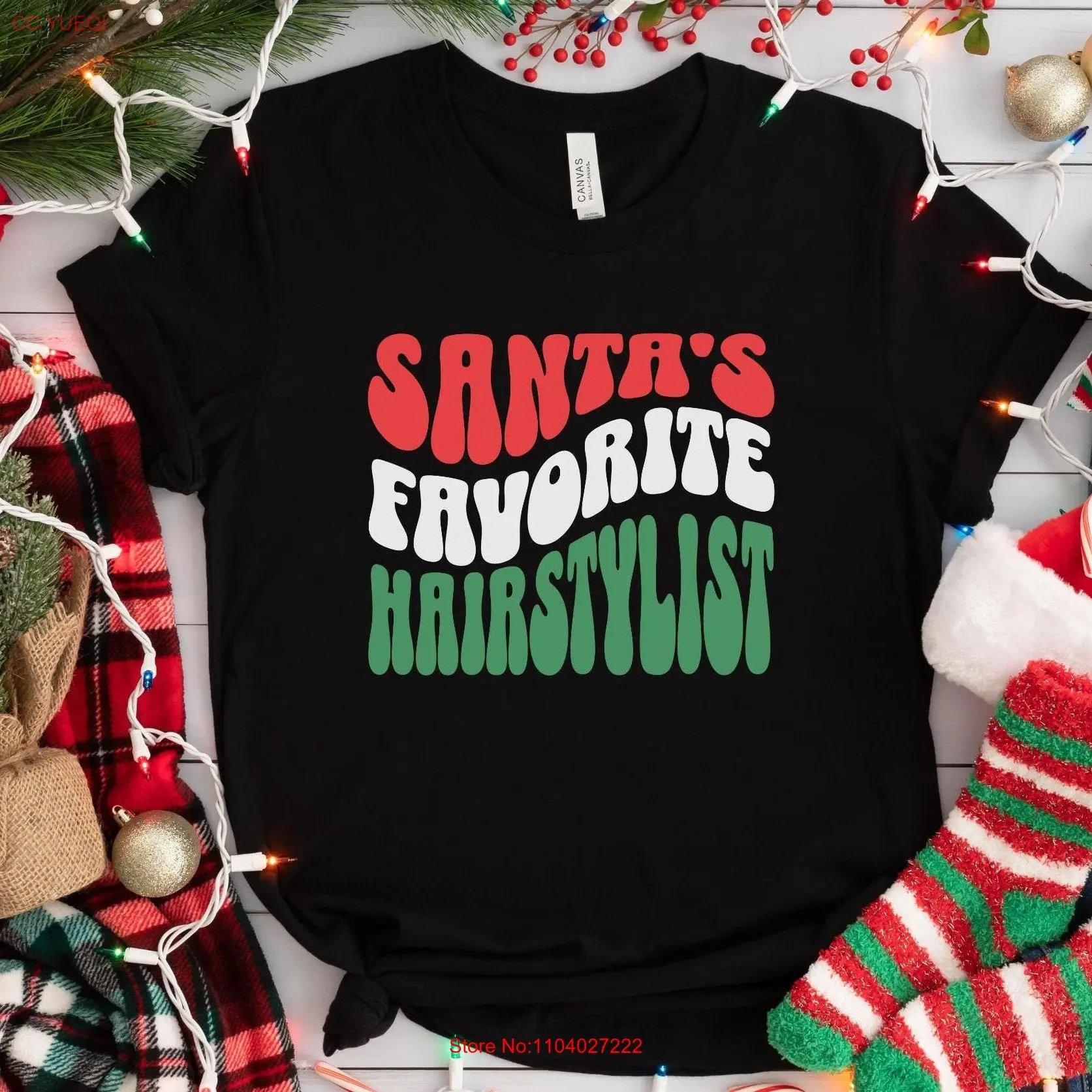 Любимый парикмахест Санты Рождественская футболка Парикмахер Шир Комод Салон Владелец Парикмахерской Праздник
Любимый парикмахест Санты Рождественская футболка Парикмахер Шир Комод Салон Владелец Парикмахерской Праздник