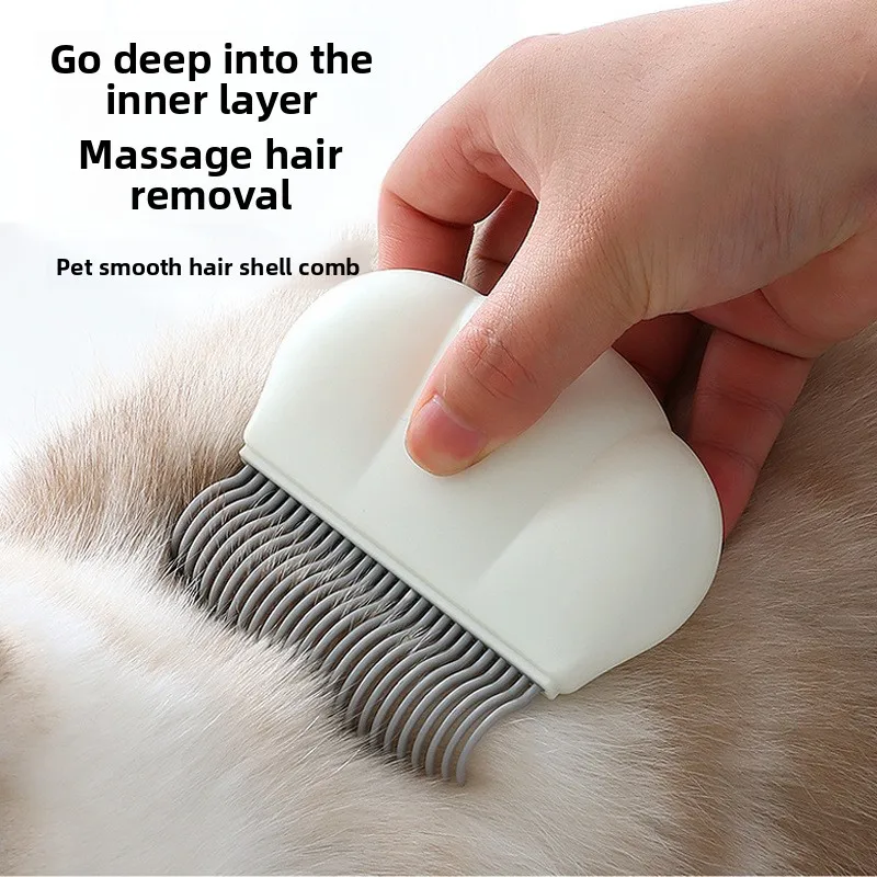 Shell Deshedding Brush for Cats, Self Cleaning Grooming Comb for Shedding, Pet Hair Remover
Shell Deshedding Brush for Cats, Self Cleaning Grooming Comb for Shedding, Pet Hair Remover