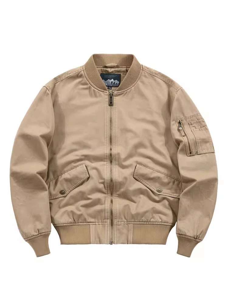 Men's Casual Cotton Pilot Jaet Autumn Large Size Workwear Vintage Baseball orm Loose Fit Faion Urban Sle Zipper Clo...
Men's Casual Cotton Pilot Jaet Autumn Large Size Workwear Vintage Baseball orm Loose Fit Faion Urban Sle Zipper Clo...