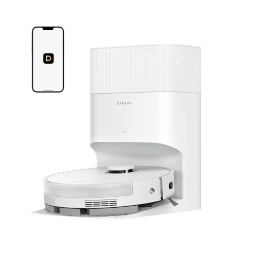 D20 Plus Robot Vacuum and Mop 13 000Pa Suction Self-Emptying with 5L Dust Bag DuoBrush for Pet Hair LDS Mapping App and Voice C
D20 Plus Robot Vacuum and Mop 13 000Pa Suction Self-Emptying with 5L Dust Bag DuoBrush for Pet Hair LDS Mapping App and Voice C
