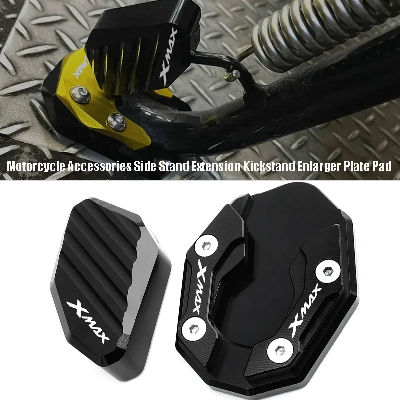 MOTO Accessories For YAMAHA XMAX300 R15 V3 V4 MT15 XMAX 300 250 125 R MT 15 XMAX125 Side Stand Enlarge Plate Kickstand Extension
MOTO Accessories For YAMAHA XMAX300 R15 V3 V4 MT15 XMAX 300 250 125 R MT 15 XMAX125 Side Stand Enlarge Plate Kickstand Extension