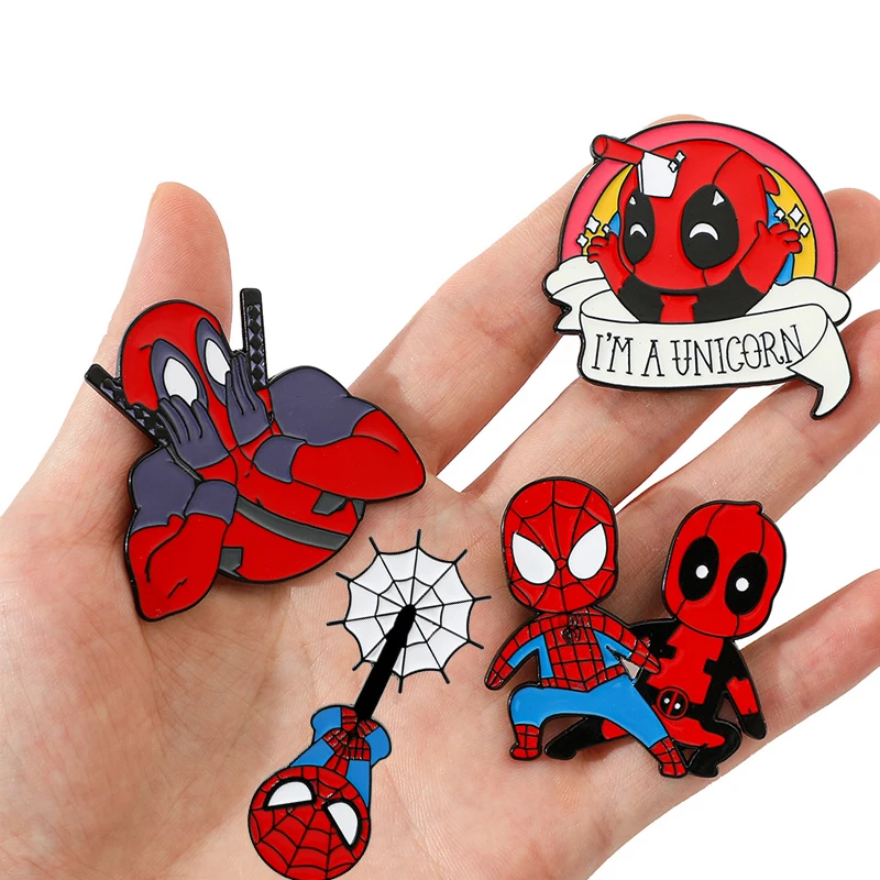 Deadpool Anime Enamel Pins Backpack Lapel Pins Brooch Badge Movie Jewelry Clothing Accessories Halloween Gift
Deadpool Anime Enamel Pins Backpack Lapel Pins Brooch Badge Movie Jewelry Clothing Accessories Halloween Gift