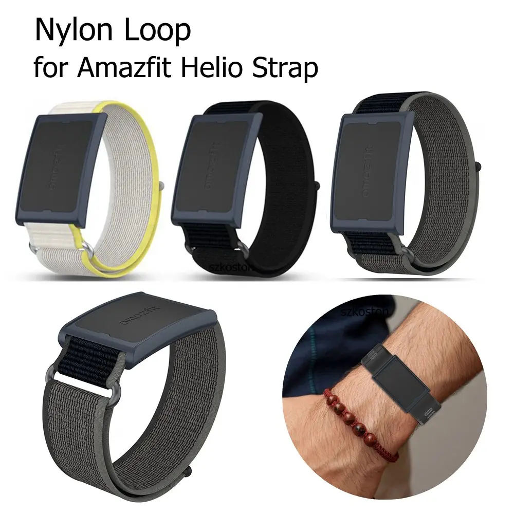 Регулируемый нейлоновый ремешок для умных часов Amazfit Helio, браслет для Huami Helio, спортивный браслет, петли, аксессуары
Регулируемый нейлоновый ремешок для умных часов Amazfit Helio, браслет для Huami Helio, спортивный браслет, петли, аксессуары