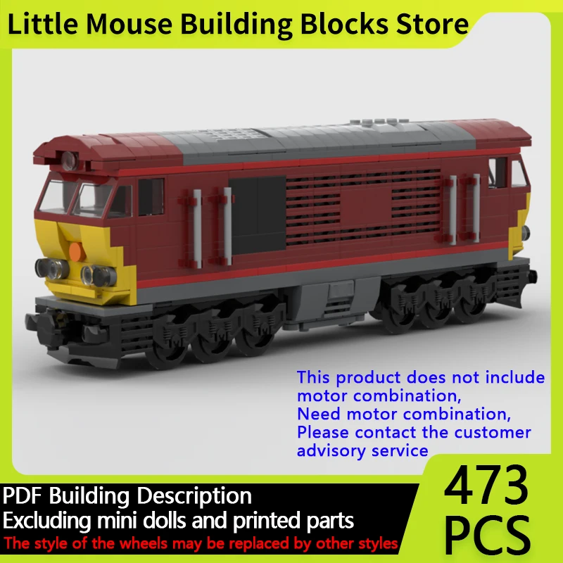 City Car Model MOC Building Bricks Class 66 Freight Locomotive Modular Technology Gifts Holiday Assemble Children Toys Suit
City Car Model MOC Building Bricks Class 66 Freight Locomotive Modular Technology Gifts Holiday Assemble Children Toys Suit