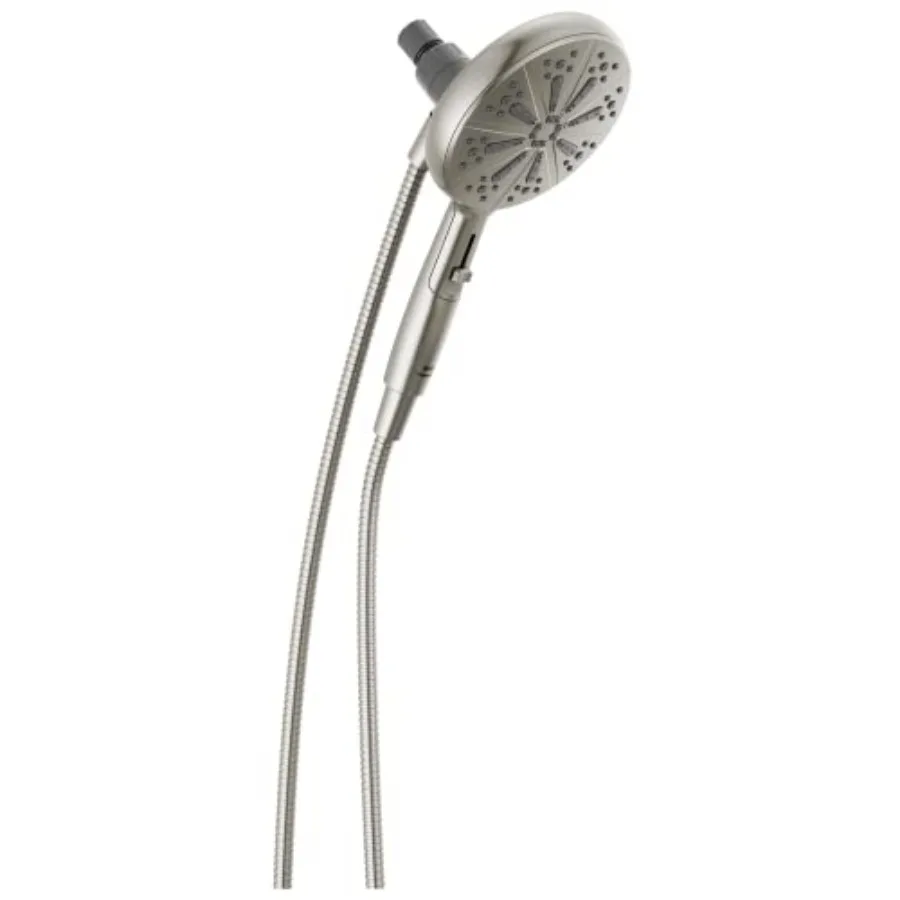 Faucet 6-Spray SureDock Magnetic Shower Head with Handheld Spray, Brushed Nickel Shower Head with Hose, Showerheads and Handhel
Faucet 6-Spray SureDock Magnetic Shower Head with Handheld Spray, Brushed Nickel Shower Head with Hose, Showerheads and Handhel