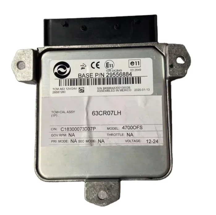 Good Condition U AlIison Transmission A63 TCM 29556884 Control Module for Bus and Truck
Good Condition U AlIison Transmission A63 TCM 29556884 Control Module for Bus and Truck