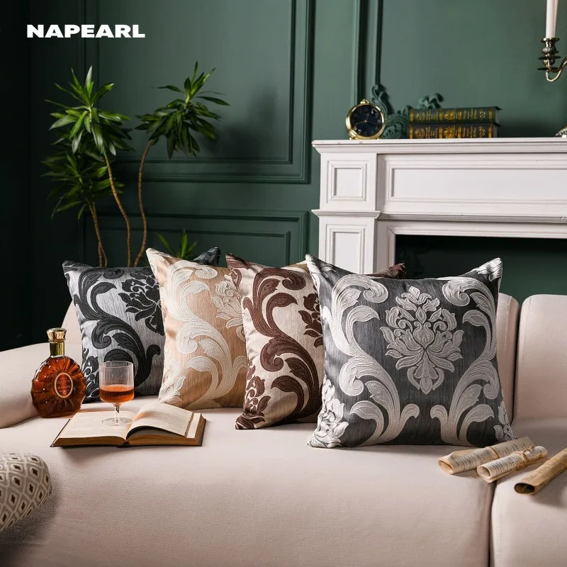 NAPEARL 1 Piece European Floral Luxury Jacquard Cushion Cover Living Room Chair Sofa Pillow Case High Quality Home Decoration
NAPEARL 1 Piece European Floral Luxury Jacquard Cushion Cover Living Room Chair Sofa Pillow Case High Quality Home Decoration
