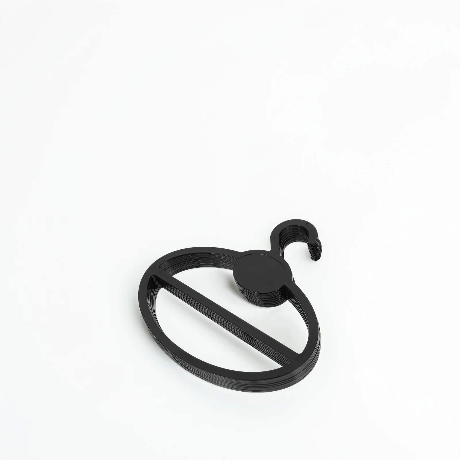 10 Pcs Round Hook Scarf Rack Hanger Black 13cm Plastic ganizer for Scarves Shawls Ties Belts Clothes Storage Solution
10 Pcs Round Hook Scarf Rack Hanger Black 13cm Plastic ganizer for Scarves Shawls Ties Belts Clothes Storage Solution