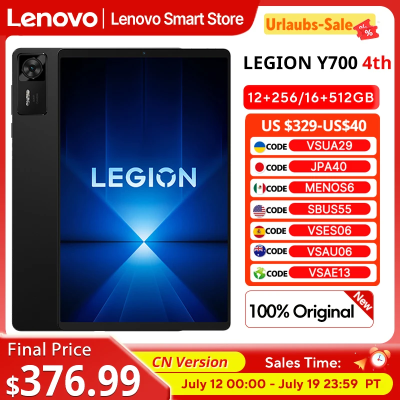 2025 New Lenovo LEGION Y700 4th Gen Gaming Tablet Snapdragon 8 Elite 256GB 512GB 8.8" 3040x1904 165Hz Screen 7600mAh Android Tab
2025 New Lenovo LEGION Y700 4th Gen Gaming Tablet Snapdragon 8 Elite 256GB 512GB 8.8" 3040x1904 165Hz Screen 7600mAh Android Tab