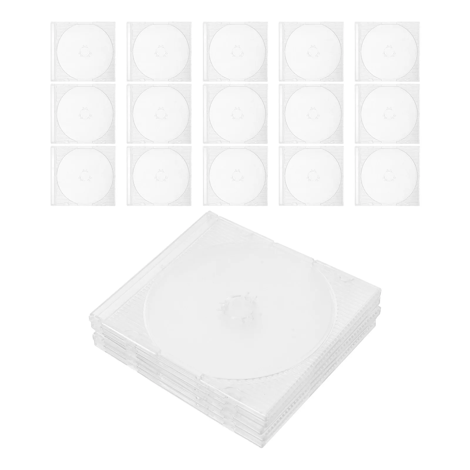 20Pcs Clear Mini Cd Jewel Case 80Mm 3 Inch Plastic Disc Carry Case for Audio Cd Dvd Data Camcorder Mini Discs Portable Organizer
20Pcs Clear Mini Cd Jewel Case 80Mm 3 Inch Plastic Disc Carry Case for Audio Cd Dvd Data Camcorder Mini Discs Portable Organizer