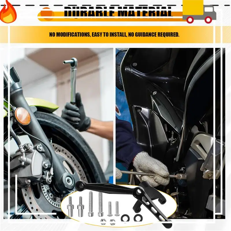 Motorcycle Steering Stabilizer Damper Mounting Bracket Kit For Ducati Monster 937 Monster 950 2021-2024
Motorcycle Steering Stabilizer Damper Mounting Bracket Kit For Ducati Monster 937 Monster 950 2021-2024