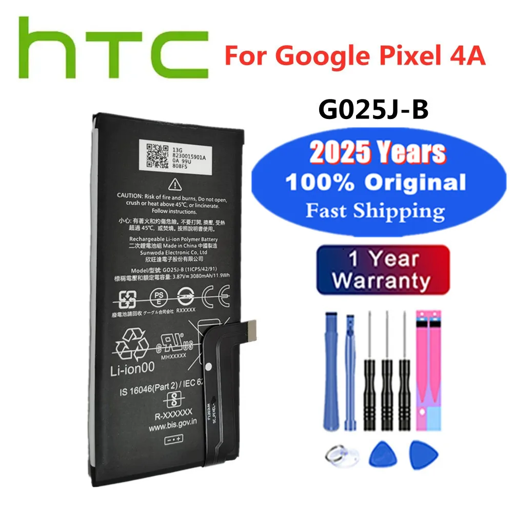 2025 лет Высокое качество G025J-B 3080 мАч Сменный аккумулятор для HTC GOOGLE Pixel 4A Pixel4A Smart Mobile Phone Batteria + инструменты
2025 лет Высокое качество G025J-B 3080 мАч Сменный аккумулятор для HTC GOOGLE Pixel 4A Pixel4A Smart Mobile Phone Batteria + инструменты