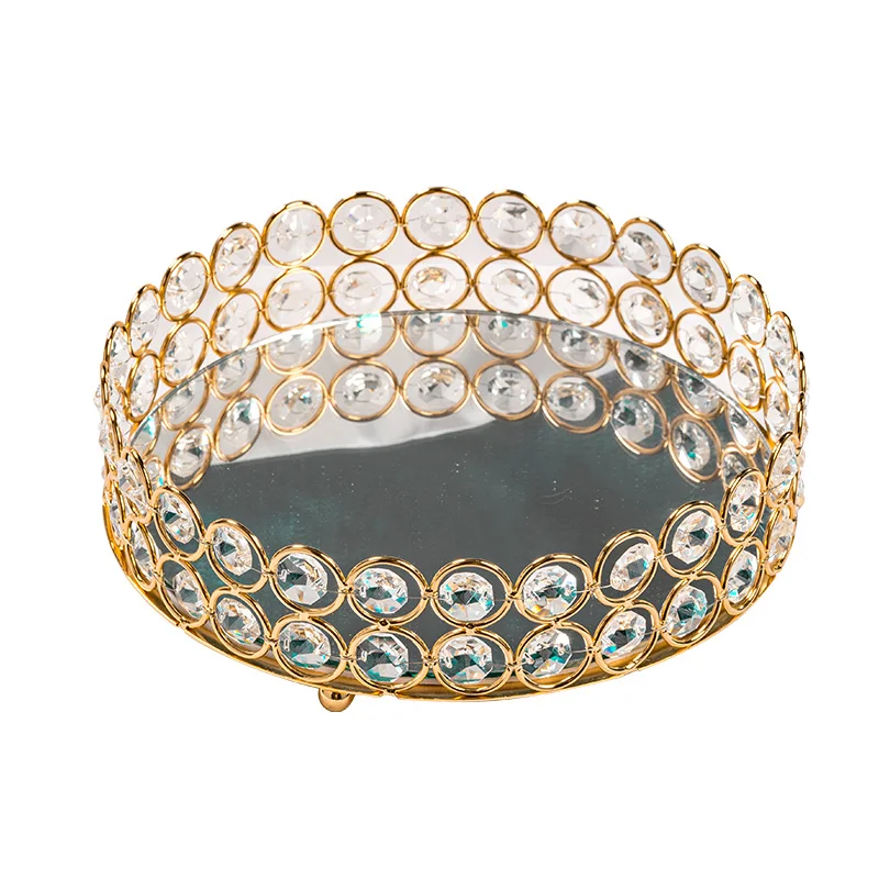 High-End Dessert Table Birthday Cake Wedding Party Tray Small Swing Plate Frame Decorative Crystal Display Stand
High-End Dessert Table Birthday Cake Wedding Party Tray Small Swing Plate Frame Decorative Crystal Display Stand