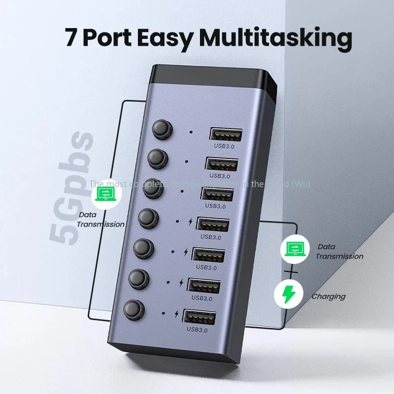 USB-концентратор C, 7-портовый разветвитель USB3.0 с индивидуальным переключателем ВЫКЛ/ВКЛ, светодиодный индикатор для настольных ПК, ноутбуков, удлинитель USB-портов
USB-концентратор C, 7-портовый разветвитель USB3.0 с индивидуальным переключателем ВЫКЛ/ВКЛ, светодиодный индикатор для настольных ПК, ноутбуков, удлинитель USB-портов