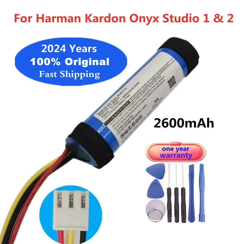 Аккумулятор для динамика Harman Kardon Onyx Studio 1 2 Studio2 Studio1, 2024 мАч, 2600 года
Аккумулятор для динамика Harman Kardon Onyx Studio 1 2 Studio2 Studio1, 2024 мАч, 2600 года